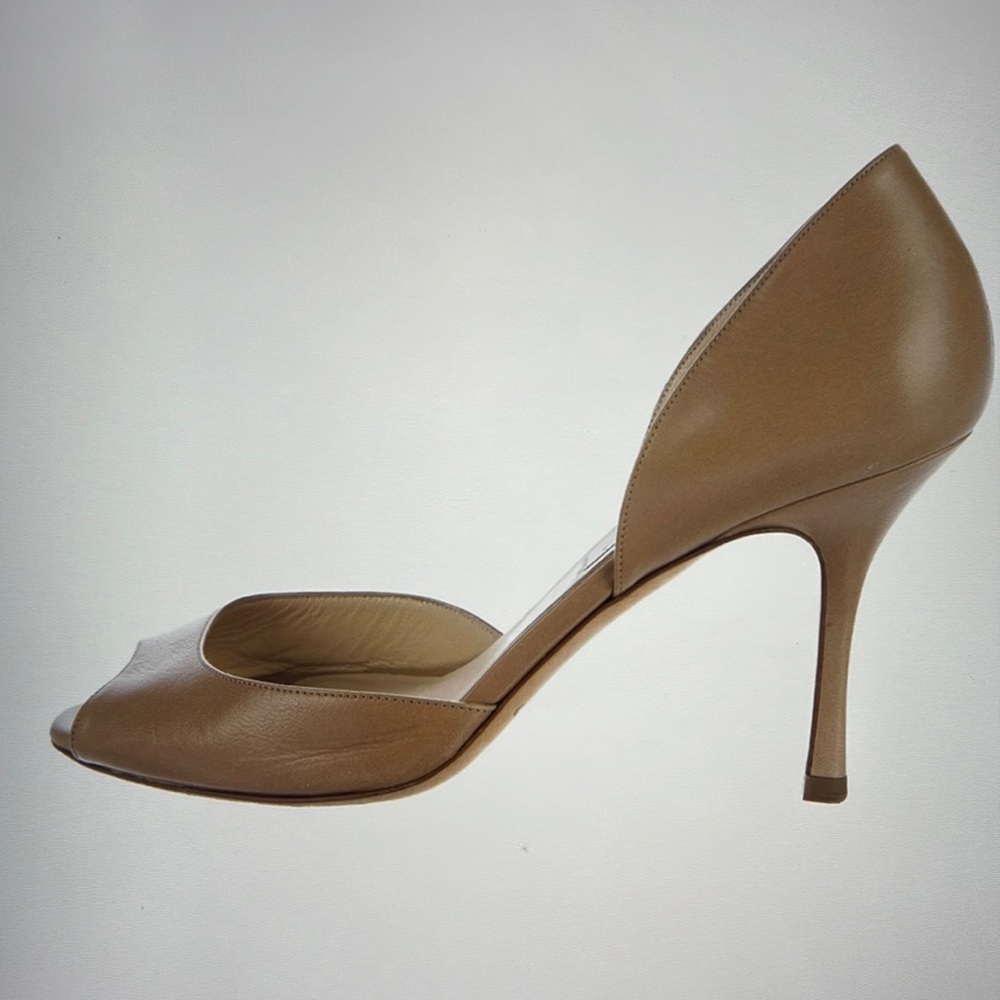 Jimmy Choo peep-toe d’Orsay Pumps